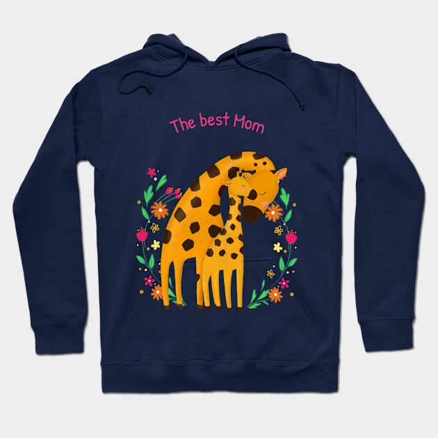 The Best Mom Hoodie by Socalthrills